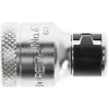 Gedore 1973312 Bit-Adapter, 3/8″ Vierkant auf 1/4″ Sechskant, Chrom