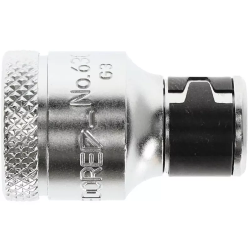 Gedore 1973312 Bit-Adapter, 3/8″ Vierkant auf 1/4″ Sechskant, Chrom
