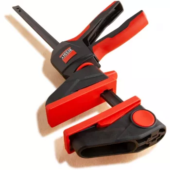Einhandzwinge Bessey EZ360-30 300 mm Ausladung, 80 mm Öffnung, schwarz/rot