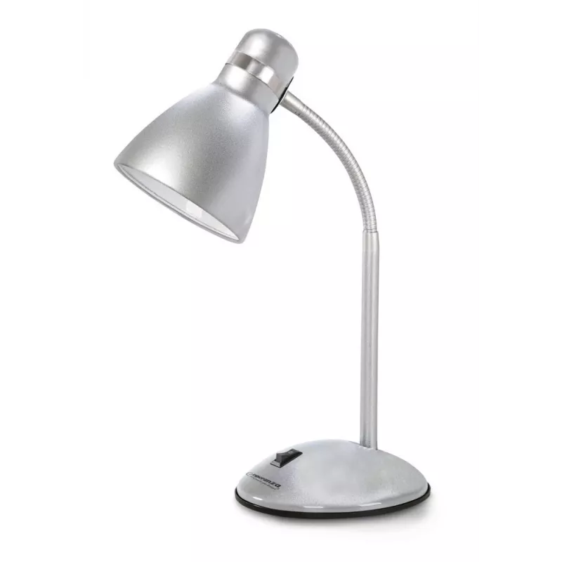 Esperanza ELD113S Tischleuchte E27 12 W LED Silber