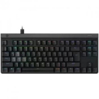 Mechanische Tastatur Logitech G515 Rapid TKL — Tenkeyless, schwarz, US International-Layout, USB, lineare Schalter