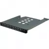 Inter-Tech IPC 1U-1404 Rack Schwarz, Edelstahl