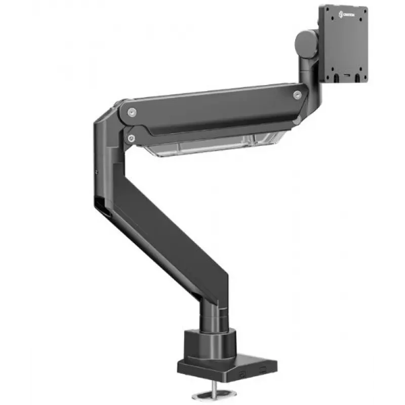ONKRON G130-B Schwenk- und neigbare Tischhalterung für 17-57 Zoll Monitore, bis 27 kg, Schwarz