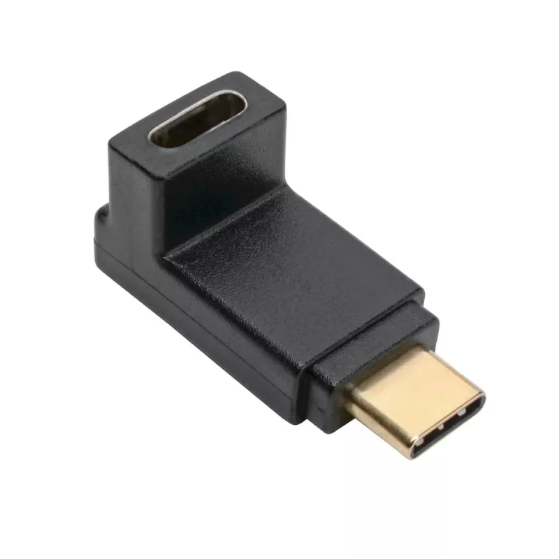 Tripp Eaton Tripp Lite Series USB-C auf USB Typ C Adapter Konverter Rechtwinklig M/F 10Gbps 3A - USB-Adapter - 24 Pin USB-C (M)
