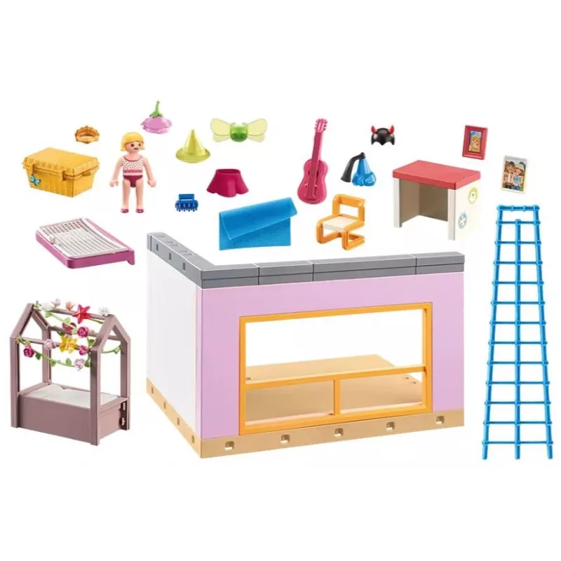 Haus Playmobil My Life Kinderzimmer Mehrfarbig 71610