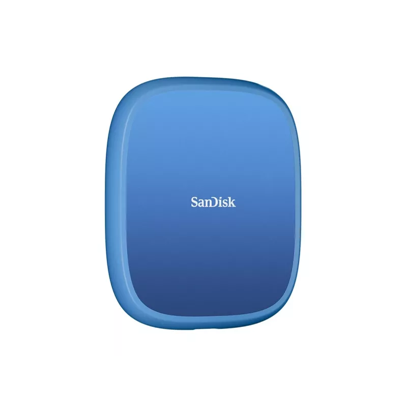 SanDisk Creator Phone Externe Festplatte mit MagSafe, SSD, 1 TB, Blau, SDSSDE62C-1T00-G25
