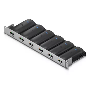 Rack-Einlegeboden Ubiquiti UACC-AI-Port-RM Schwarz Grau Polycarbonat Stahl