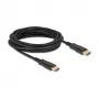 DeLOCK HDMI-Kabel 5m Typ A Standard Stecker Stecker 48 Gbit/s Schwarz
