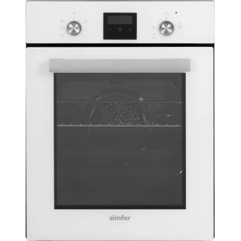 Einbau-Backofen SIMFER 4207DERBB.1 — 47 L, multifunktional, manuelle Steuerung, 45 cm, weiß
