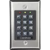Elektronisches Codeschloss Renkforce 1582597 Aufputz-Unterputz beleuchtete Tastatur für Zutrittskontrolle
