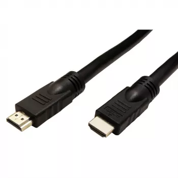 HDMI-Kabel ROLINE 14.01.3452 15 m 2 x HDMI Typ A Stecker Schwarz