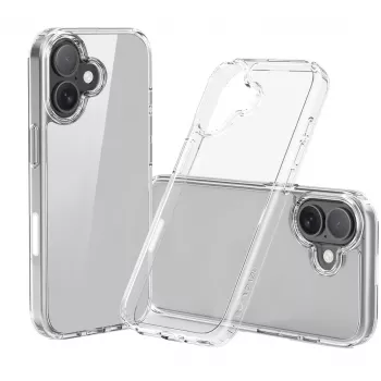 Nevox StyleShell SHOCKFlex Hülle für iPhone 17, Transparent