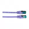 EFB-Elektronik RJ45 Patchkabel Cat.6A S/FTP LSZH Violett 0,5m Hersteller: EFB Elektronik (MK6001.0,5VI)