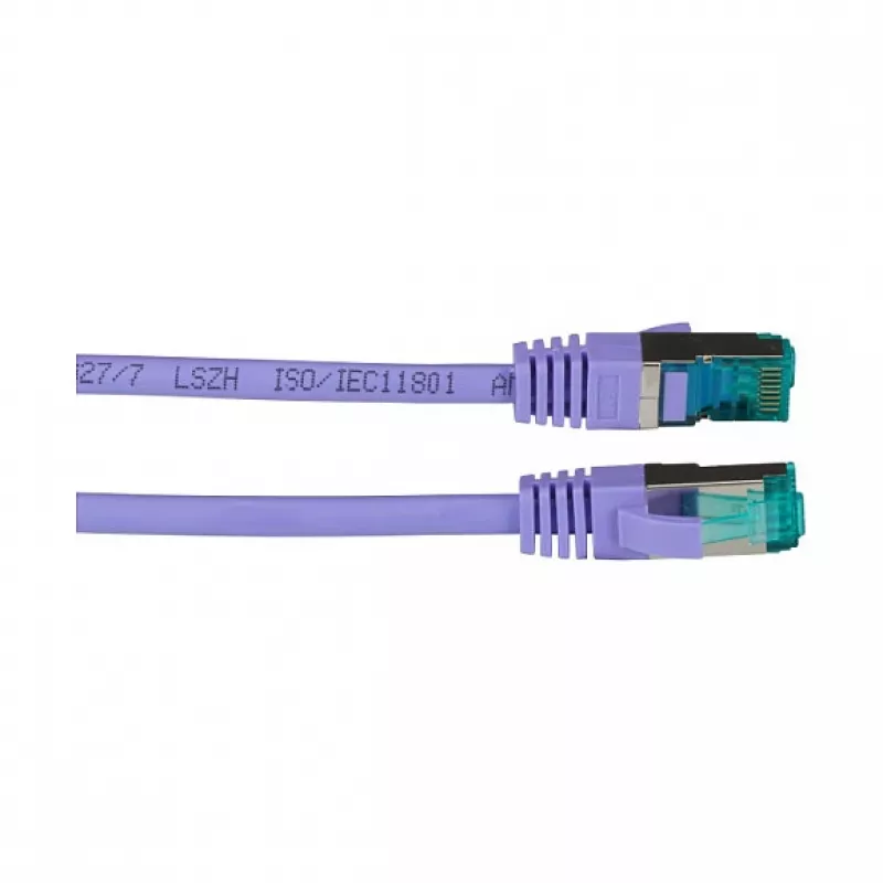 EFB-Elektronik RJ45 Patchkabel Cat.6A S/FTP LSZH Violett 0,5m Hersteller: EFB Elektronik (MK6001.0,5VI)