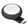 Belkin BoostCharge Tragbares USB-C Apple Watch Ladegerät, Schwarz (WIZ022glBK-B1)