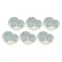 Tafelservice für 6 Personen Rose&Tulipani R18420TA18 Sea Stones Design, 18-teilig