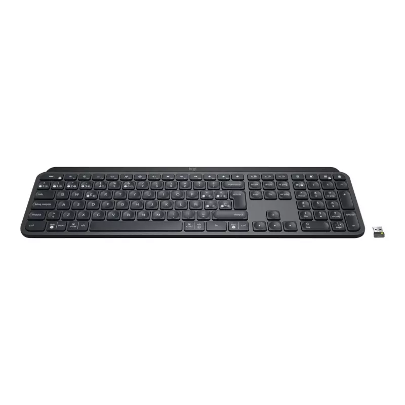 Logitech MX Keys for Business kabellose Tastatur, Graphit, spanisches Layout