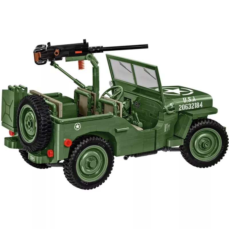 Cobi COBI-2805 Willys MB Konstruktionsspielzeug, 1207 Teile, Serie Historical Collection, Kunststoff, ab 10 Jahren