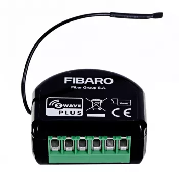 Fibaro Dimmer 2 FGD-212 Z-Wave Dimmermodul, schwarz