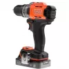 Black & Decker BCD382D1XK Akku-Bohrschrauber, 18 V, 2 Ah Akku