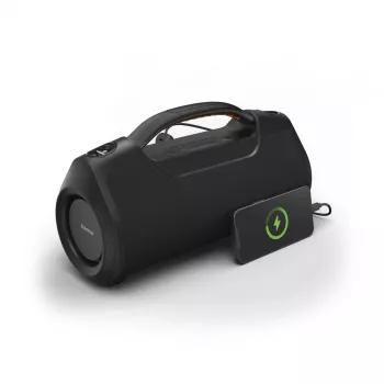 Soundbar HAMA Soundbarrel 2.0 schwarz Bluetooth kabellos — kompakt 2.0-Kanal