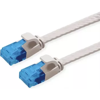 VALUE Patchkabel Cat.6A (Klasse EA) UTP, extraflach, Grau, 1,5 m (21.99.2014)