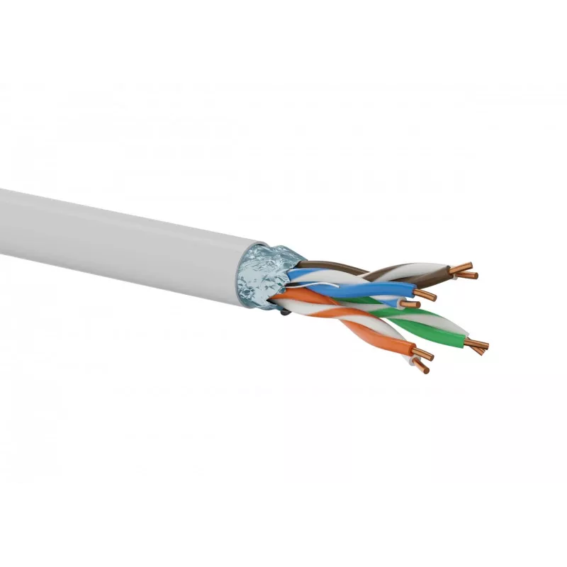 KIF5PVC305 Netzwerkkabel F/UTP Cat5e, 305 m, grau