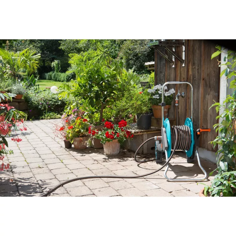 Gardena Comfort FLEX Anschlussgarnitur 13 mm (1/2"), 1,5 m, schwarz/orange