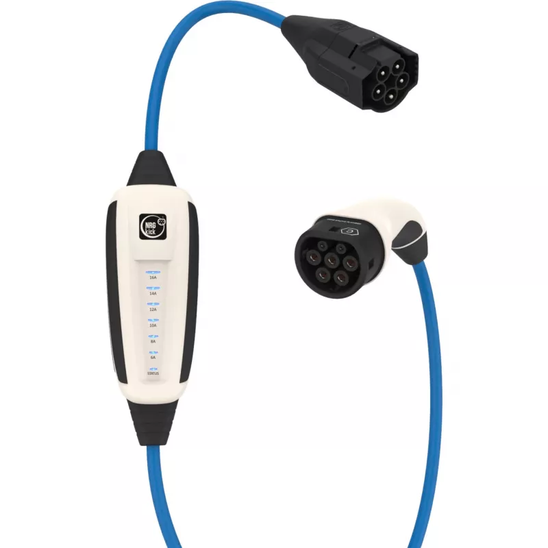 Ladekabel-Set NRGkick 16A light 5m Set Optimal – tragbares EV-Ladekabel, 16 A, 5 m