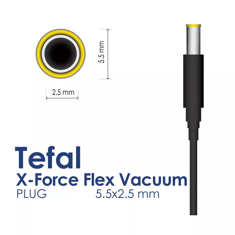 Akyga AK-PD-20 Netzteil für Tefal Staubsauger 26 V / 0,55 A, 14,3 W, 5,5 x 2,5 mm, 1,8 m