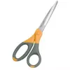 WEDO 9857 TITAN plus Schere, spitz, 180 mm, Grau/Gelb