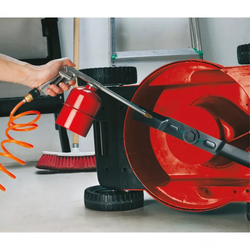 Einhell ESP 2005 Sprühpistole mit Saugbecher, 0,9 l, 3 bar, rot