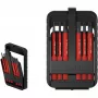 Wiha 43153 slimBit electric Bit-Satz, TORX, 6-teilig, rot