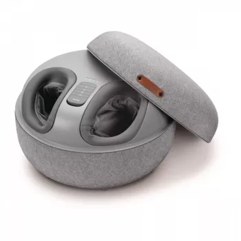 Beurer Shiatsu Fußmassagegerät FM 120 2-in-1 grau — elektrisches Fuß- und Knöchelmassagegerät, Shiatsu-Rollen, einstellbare Intensität