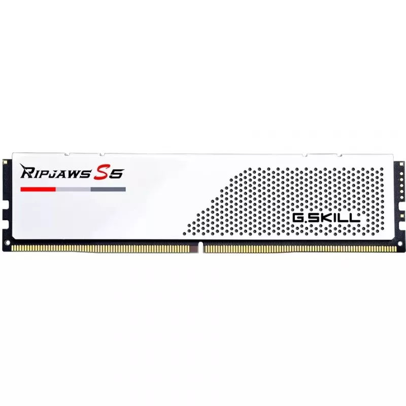 G.Skill Ripjaws S5 96 GB (2x48 GB) DDR5-5200 CL40 Arbeitsspeicher-Kit, Weiß