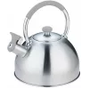 Wasserkocher Maestro MR-1323 — Edelstahl, 2,5 L, Klappdeckelpfeife, kühler Silikongriff