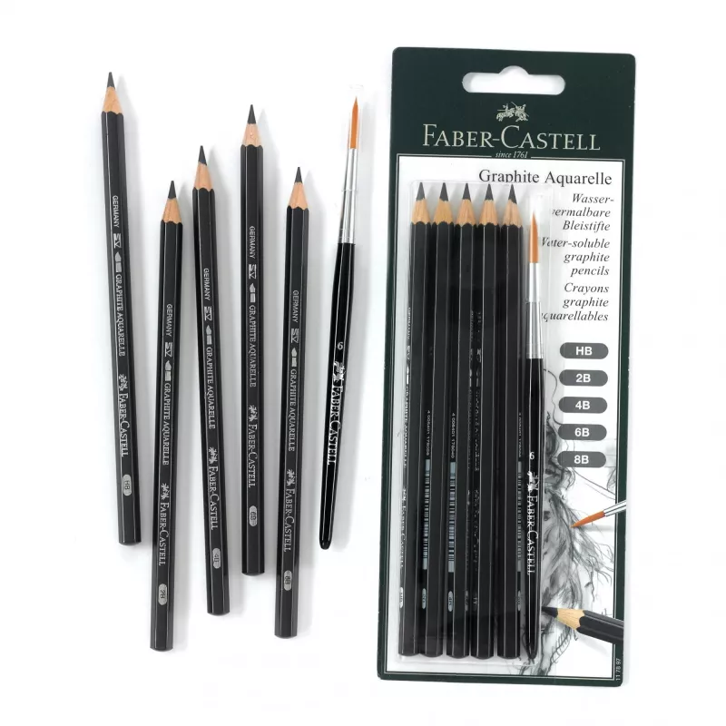 Graphitstift Faber-Castell 117897 Multi 6 Stück