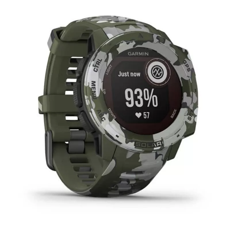 GPS-Uhr Garmin Instinct Solar Camo Edition Tarnung