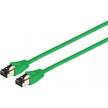 Netzwerkkabel S/CONN 08-41033 Grün 2m Cat8.1 F/FTP