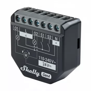 Set mit 2 Shelly 2PM Gen4 Zigbee/Matter Controllern