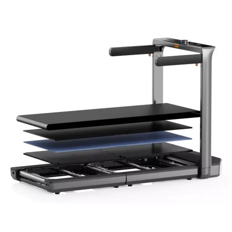 Kingsmith MX16+ WalkingPad faltbares elektrisches Laufband, 1320 x 500 mm, 1-16 km/h, Schwarz