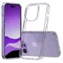 PHONE CASE SCREENOR BUMPER für iPhone 15 Pro, transparentes TPU, geeignet für 6,1 Zoll