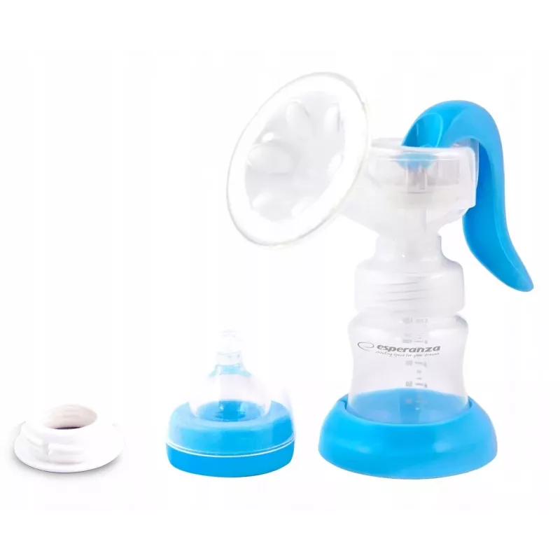 Esperanza BEBITA ECM001B Elektrische Milchpumpe, 150 ml, Blau