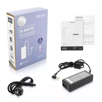 Netzteil MITSU für Acer 5ZM004 – 19V 3,42A AC-Adapter kompatibel mit Acer-Laptops