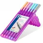 Staedtler triplus fineliner 334 Pastell-Set, 0,3 mm, 6 Farben