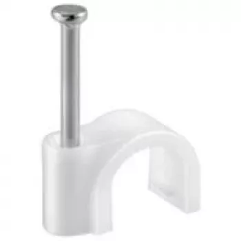 Kabelklemme, Weiß - Max. Kabeldurchmesser 10,0 mm