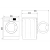 Waschmaschine INDESIT MTWA71252WPL 7 kg, Frontlader, Energieklasse E