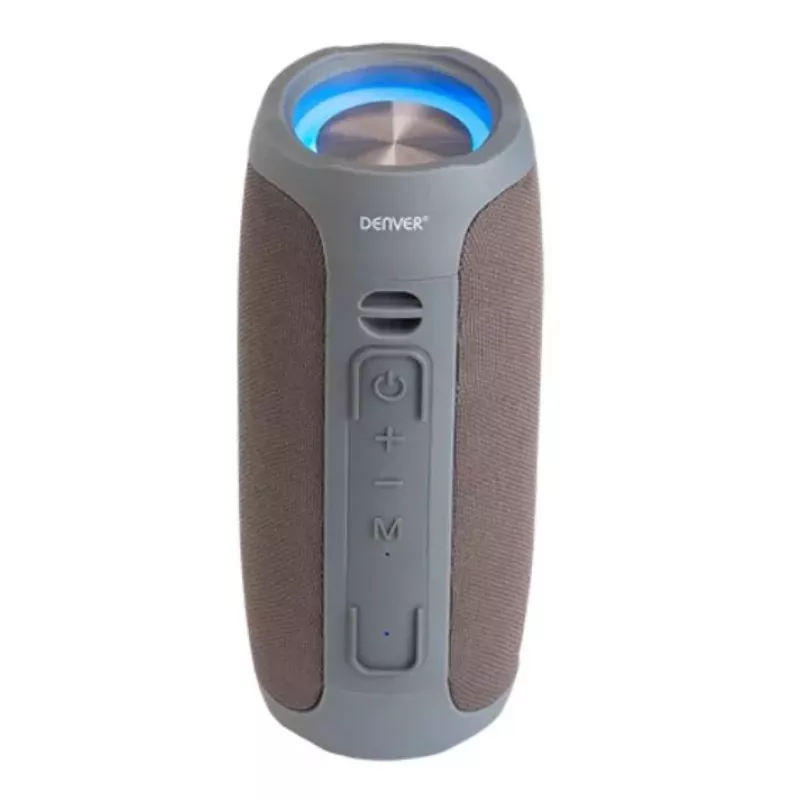 Denver BTV-220 tragbarer Bluetooth-Lautsprecher, Grau