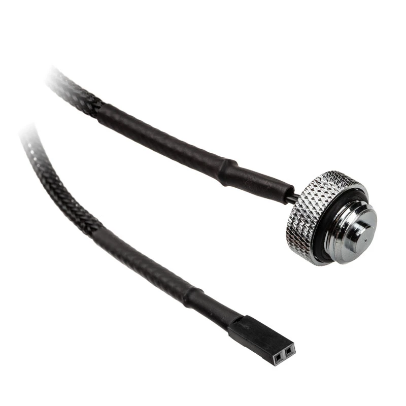 Temperatursensor XSPC Temperatursensor 2x G1/4 IG – Chrom, 2x G1/4 Innengewinde