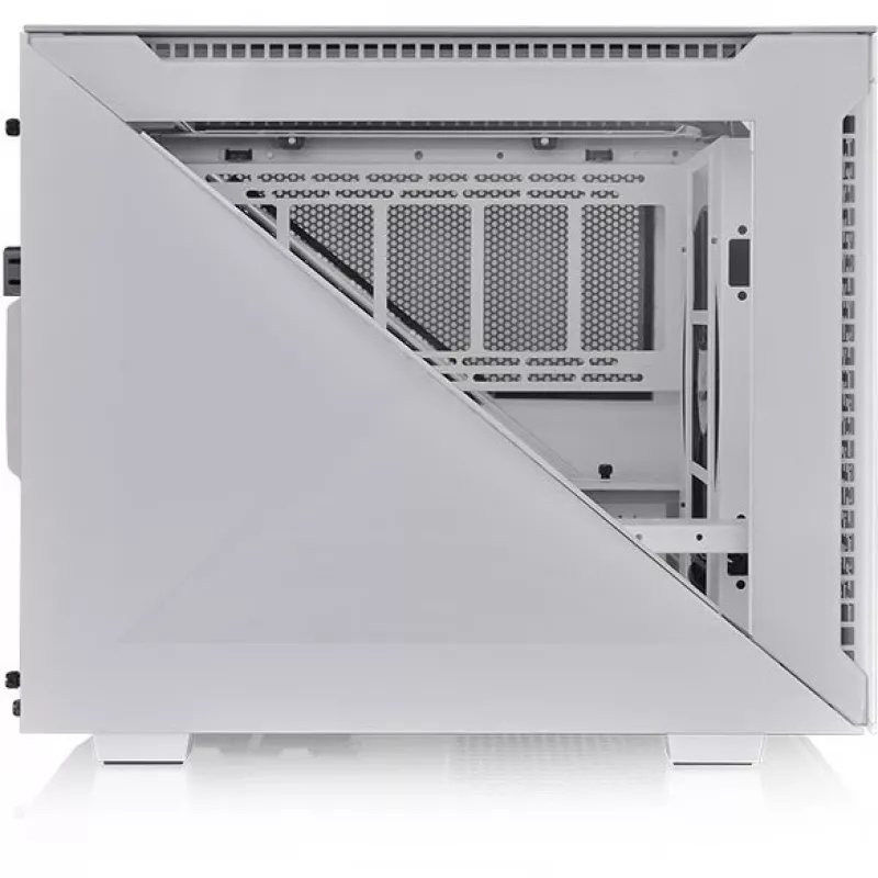 PC-Gehäuse Thermaltake Divider 200 TG Air Snow Micro Tower Weiß